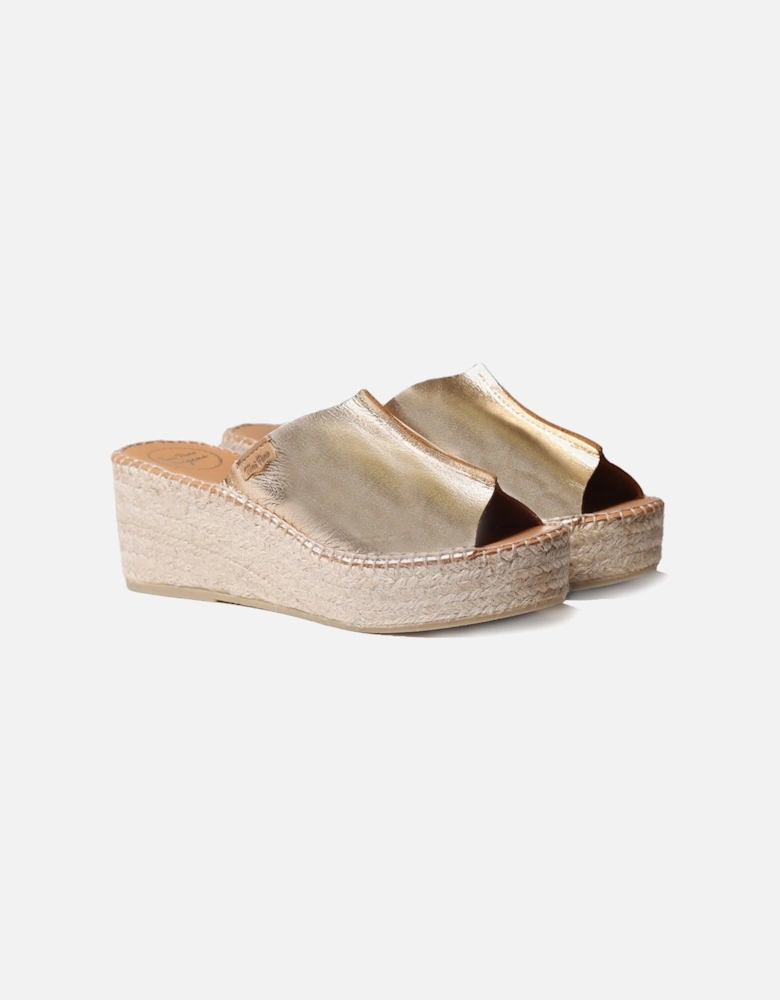 Ivonne Womens Wedge Heel Sandals