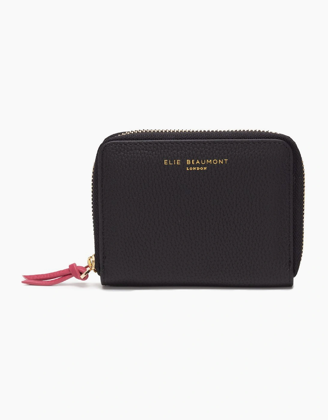Elie Beaumont Women's Zipper Purse - Black - Size: ONE size
