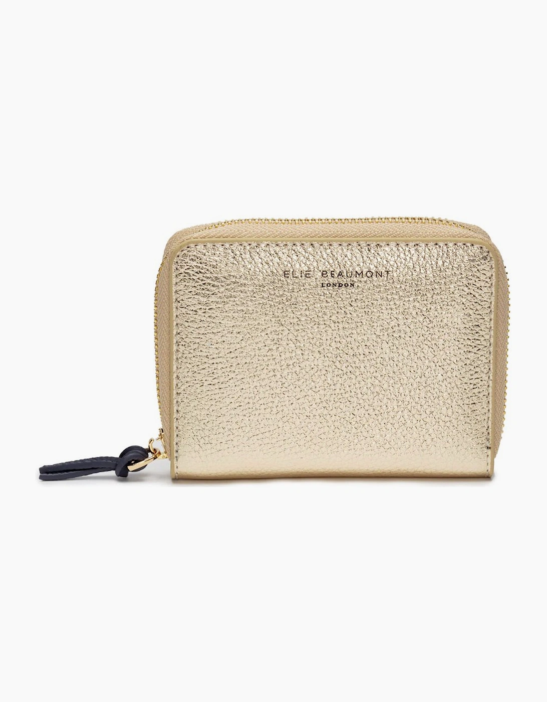 Elie Beaumont Women's Zipper Purse - Gold - Size: ONE size