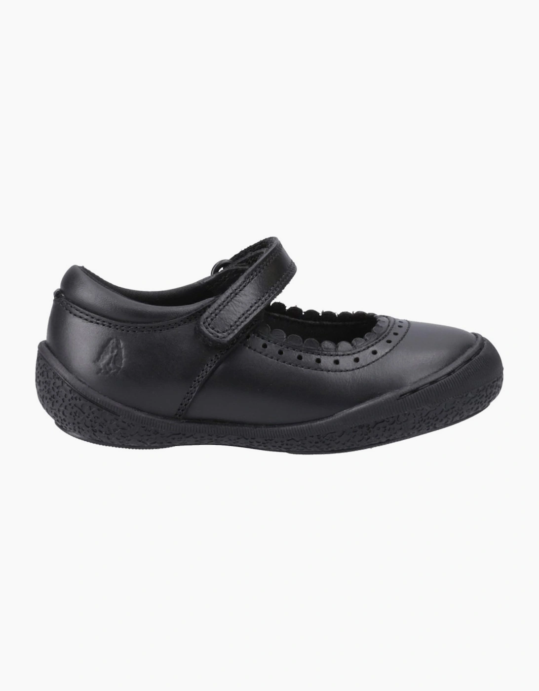Hush Puppies Girls Black  Rosalie Infant School Shoes - Size 6.5 Kids