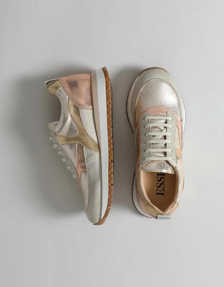 Cinda Vegan Metallic Trainers