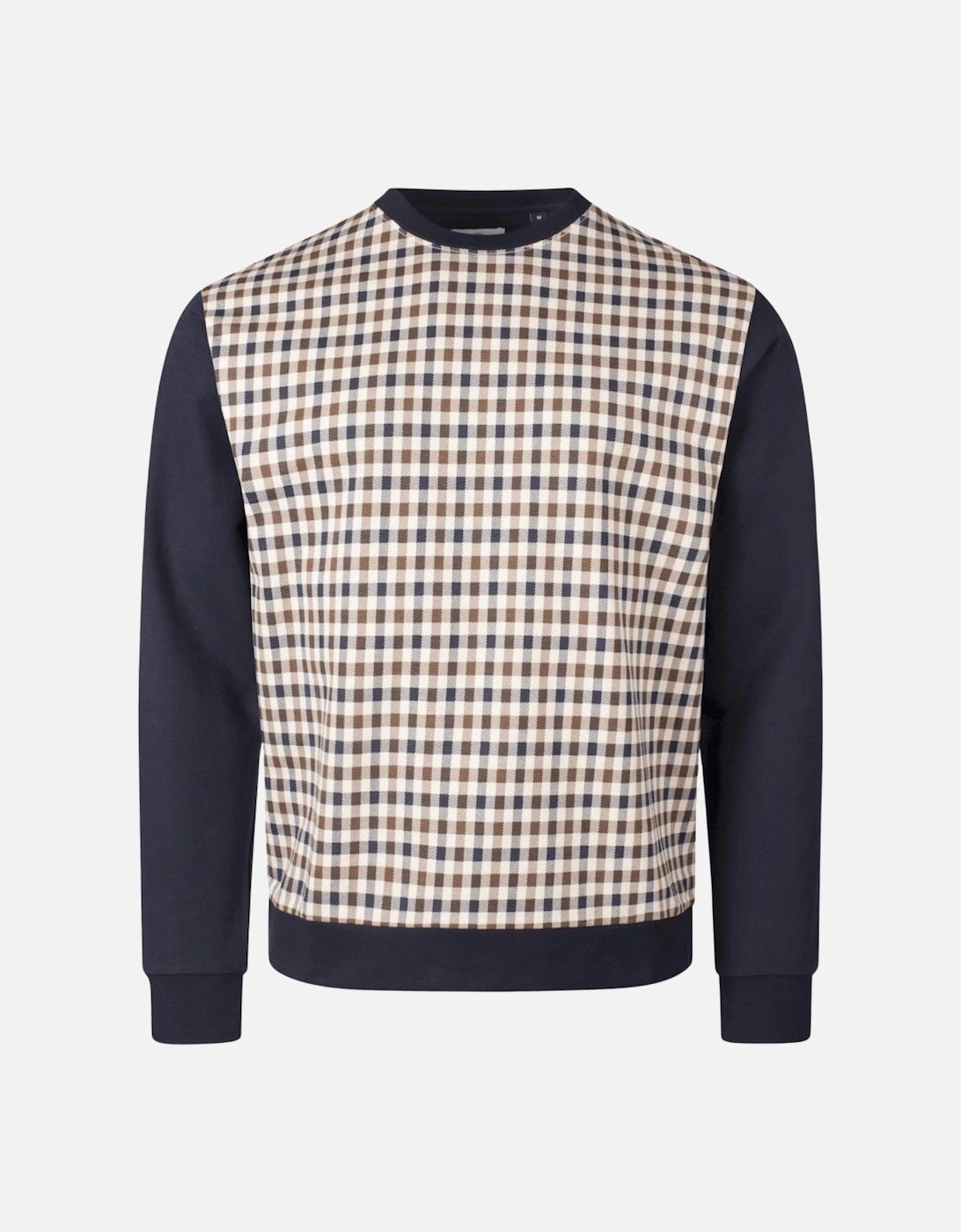 Cotton Check Sweatshirt, 3 of 2