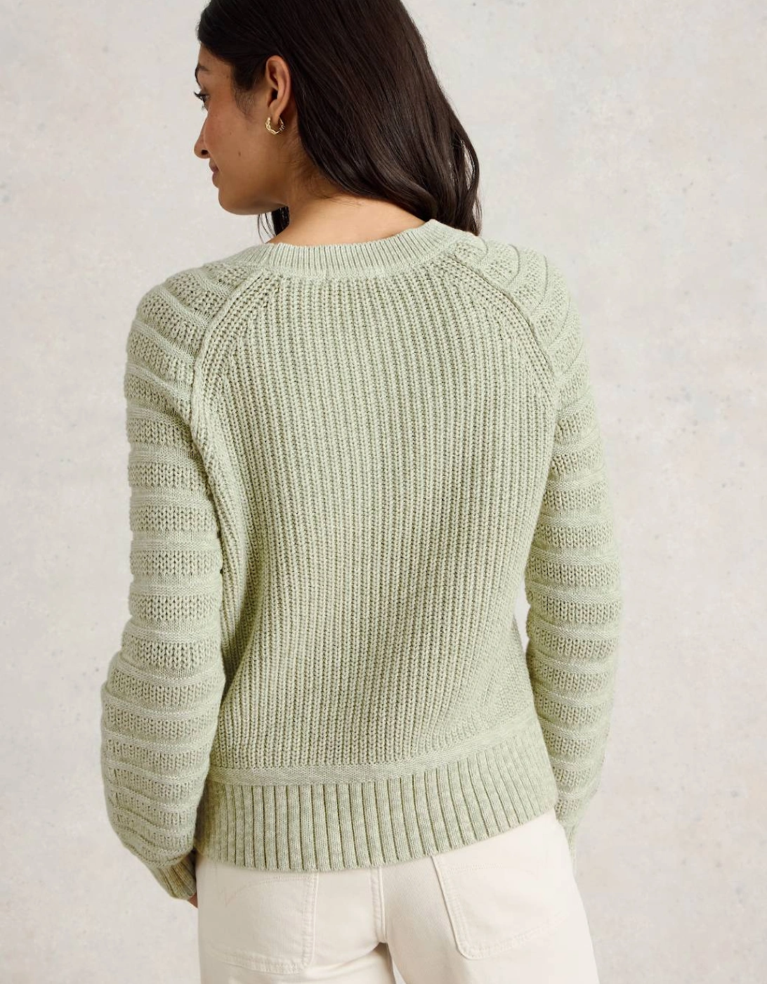 Women's Cindy Cotton Jumper Khaki Green