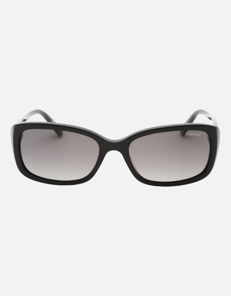 Grey SF Polarized Lensed Black Sunglasses