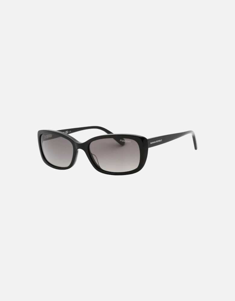Grey SF Polarized Lensed Black Sunglasses