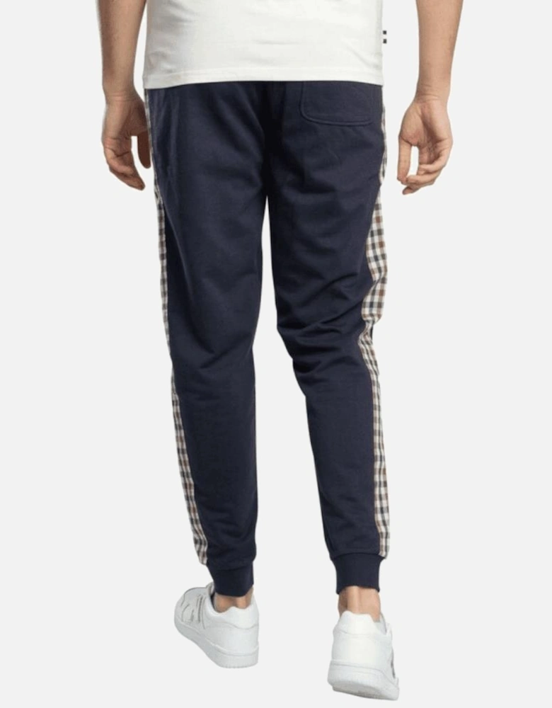 Club Check Taped Navy Jogging Pant