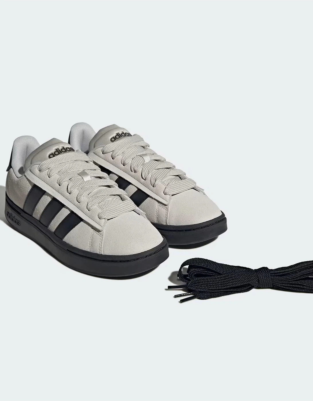 Grand Court Alpha 00s Grey/Black Trainers