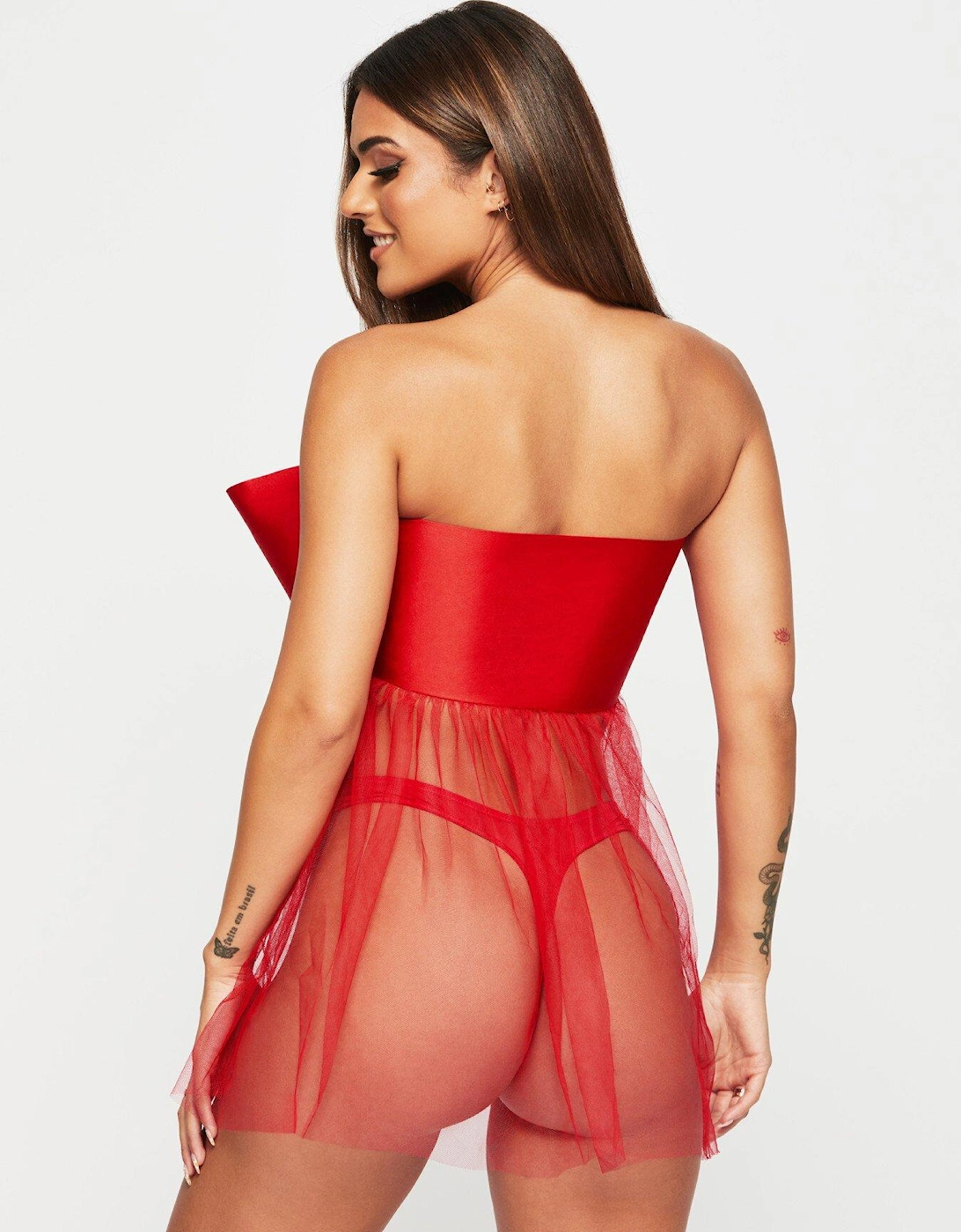 All Wrapped Up Dress - Red