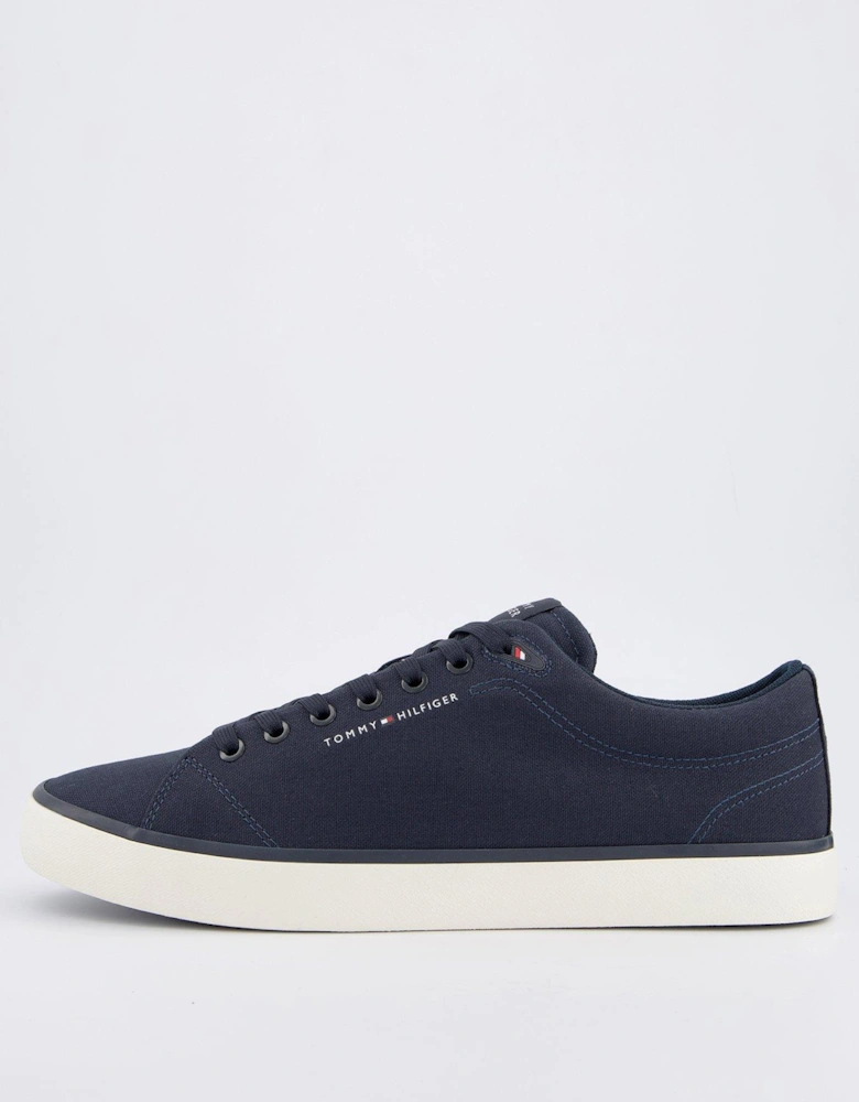 Hi Vulc Low Core Canvas Trainers - Navy