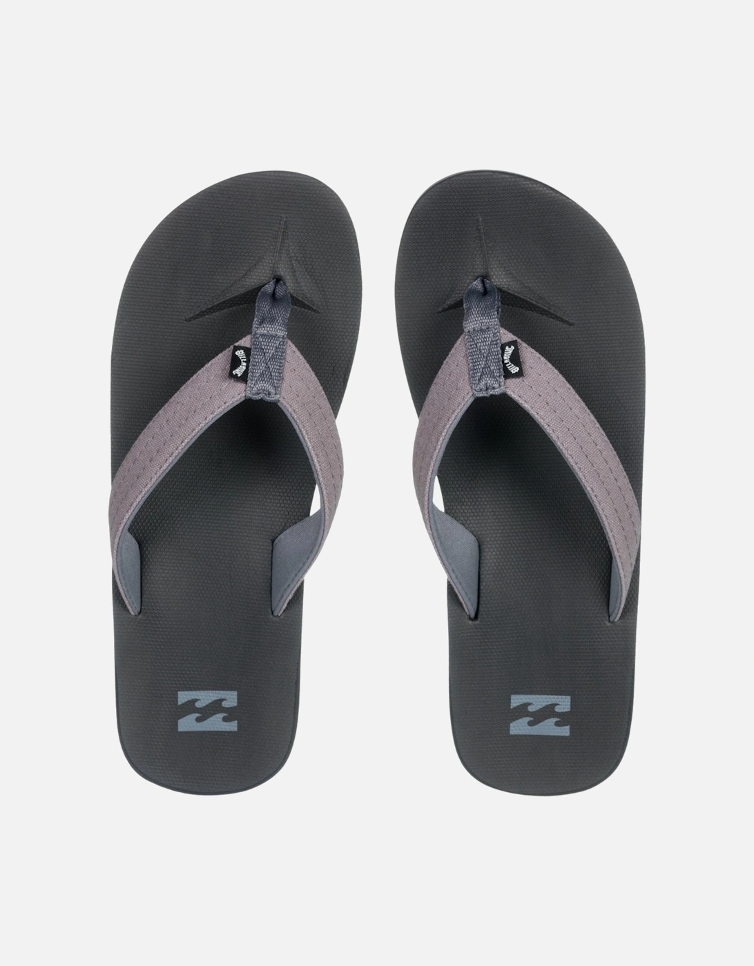 Mens All Day Canvas Flip Flops, 2 of 1