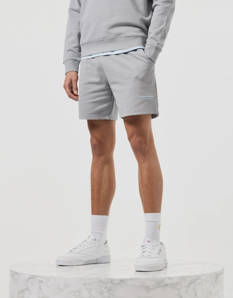Mytros Shorts - Smokey Grey /Ocean Wave Blue