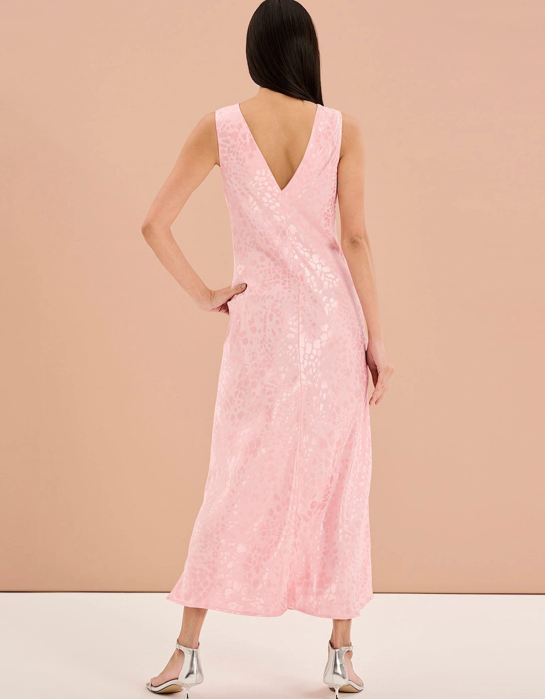 Iris Maxi Dress in Pink