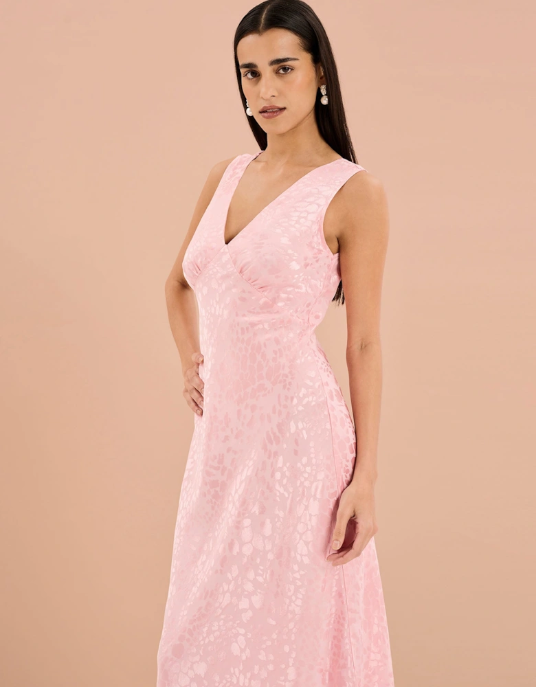 Iris Maxi Dress in Pink
