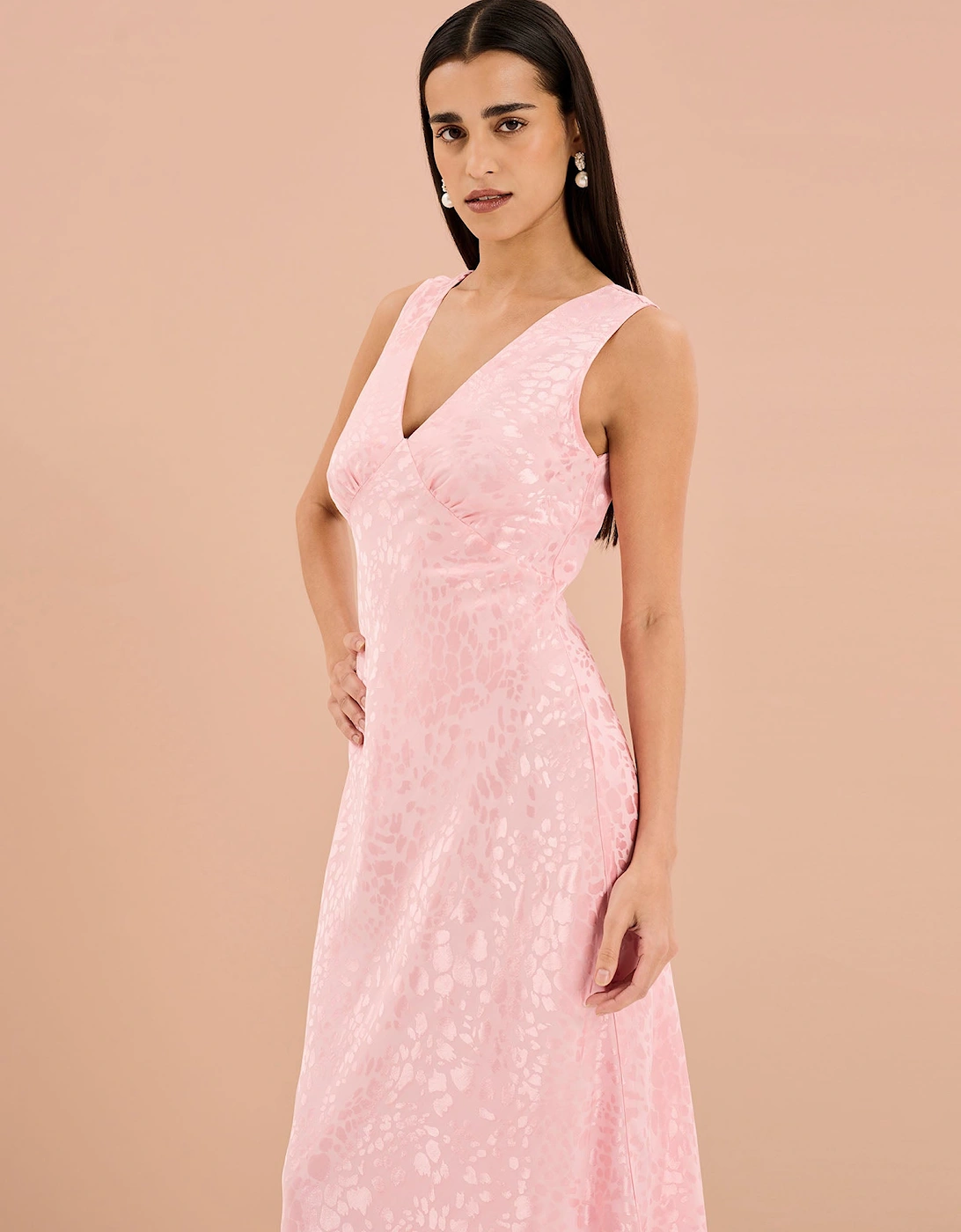 Iris Maxi Dress in Pink