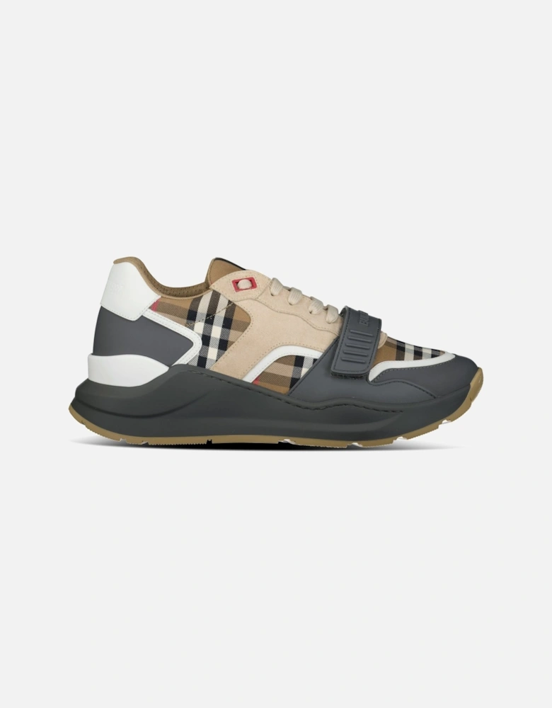 'Ramsey Runner' Trainers Taupe Brown