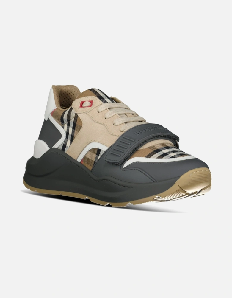 'Ramsey Runner' Trainers Taupe Brown