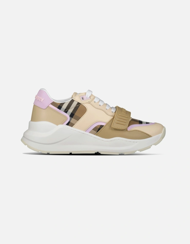 'Ramsey Runner' Trainers Taupe Brown