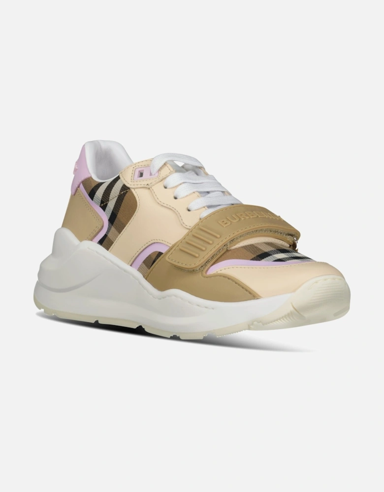 'Ramsey Runner' Trainers Taupe Brown