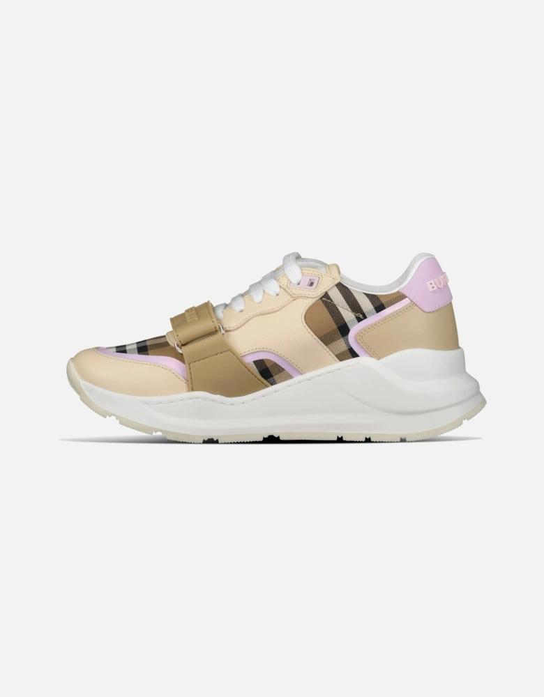 'Ramsey Runner' Trainers Taupe Brown