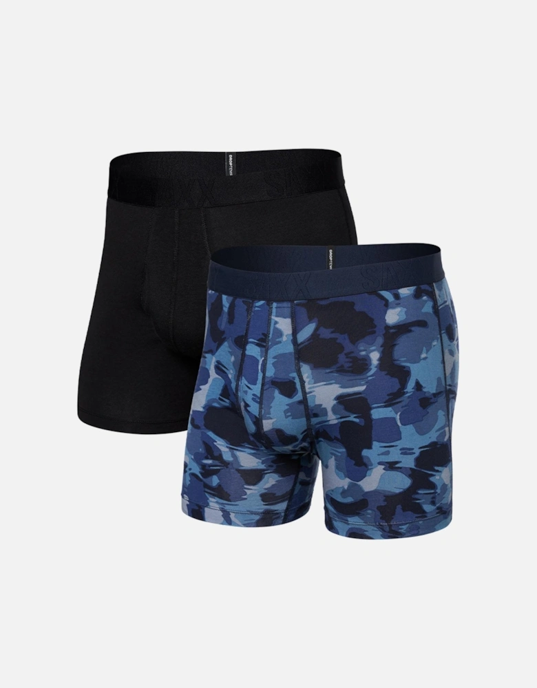 Men's 2 Pack Boxer Brief Fly Droptemp Cooling Cotton