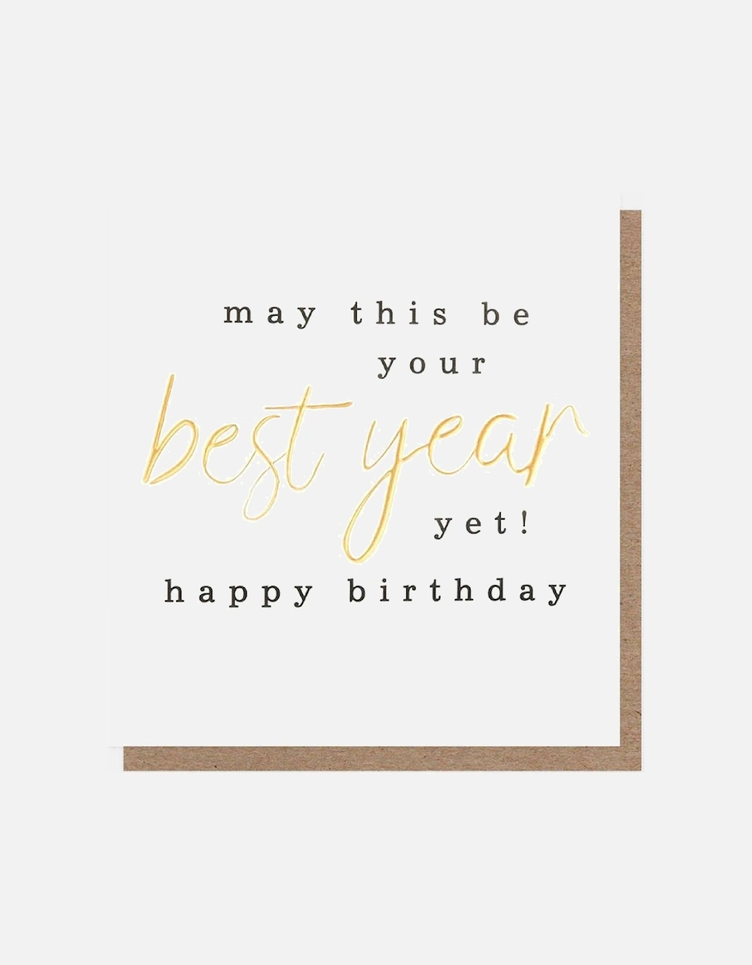 Best Year Yet Birthday Card, 2 of 1