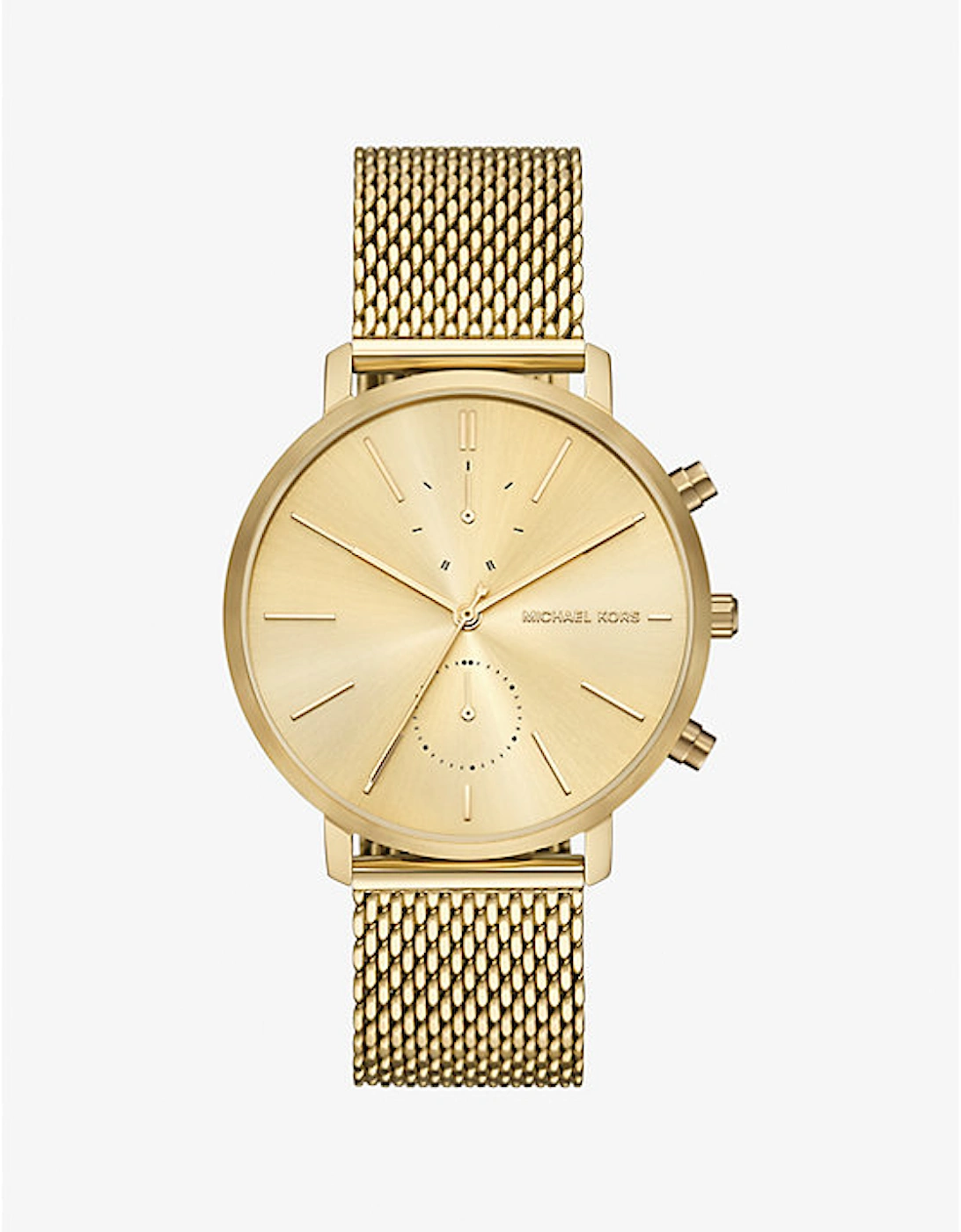 Oversized Blake Gold-Tone Mesh Watch, 2 of 1
