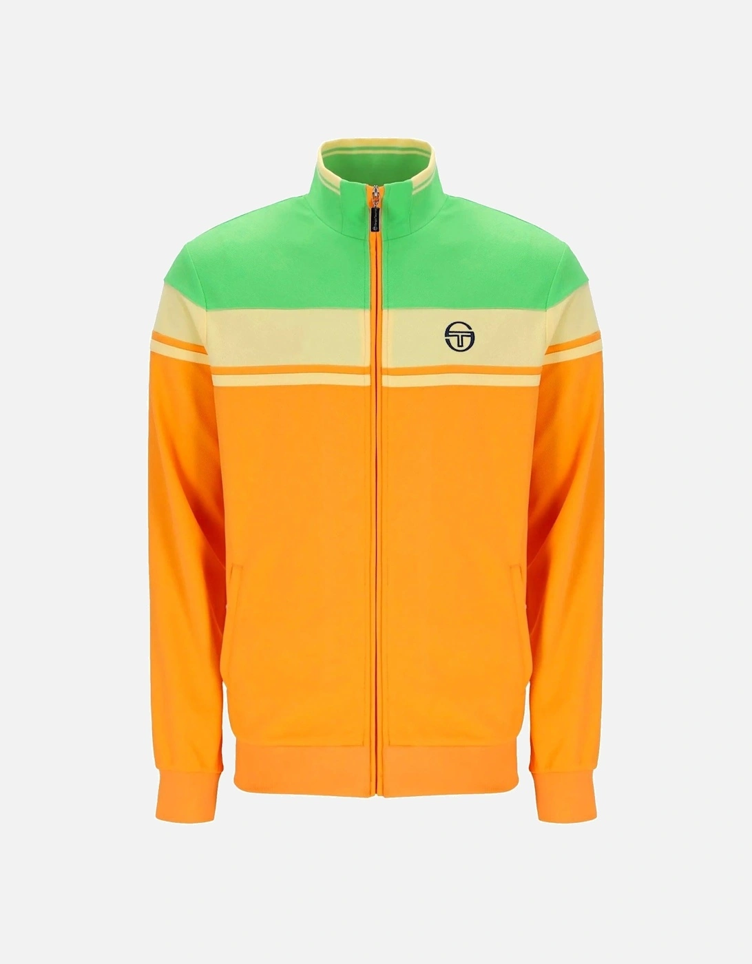 Damarindo Track Top Jacket Autumn Glory/Pale Banana, 5 of 4
