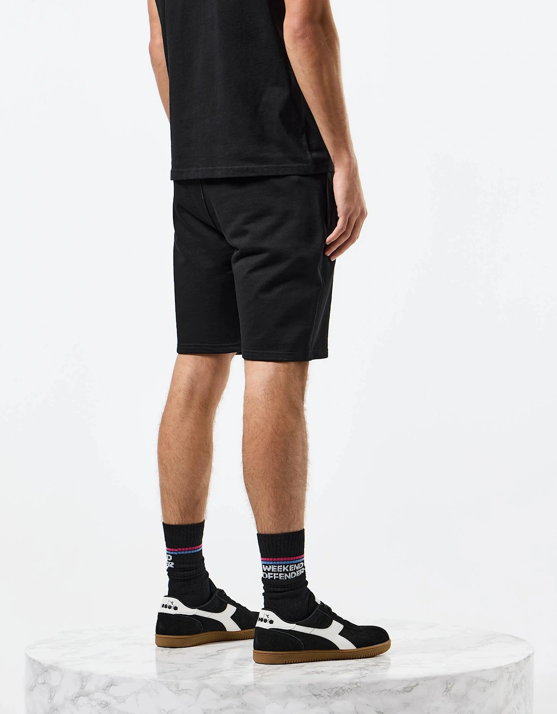Hawkins Jogger Shorts - Black