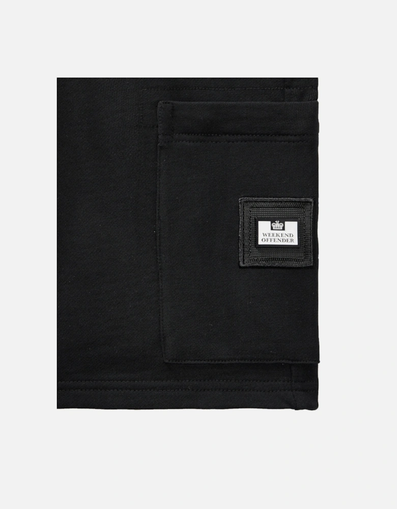 Hawkins Jogger Shorts - Black