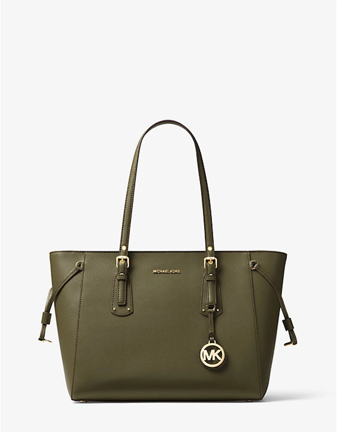 Voyager Medium Crossgrain Leather Tote Bag, 4 of 3