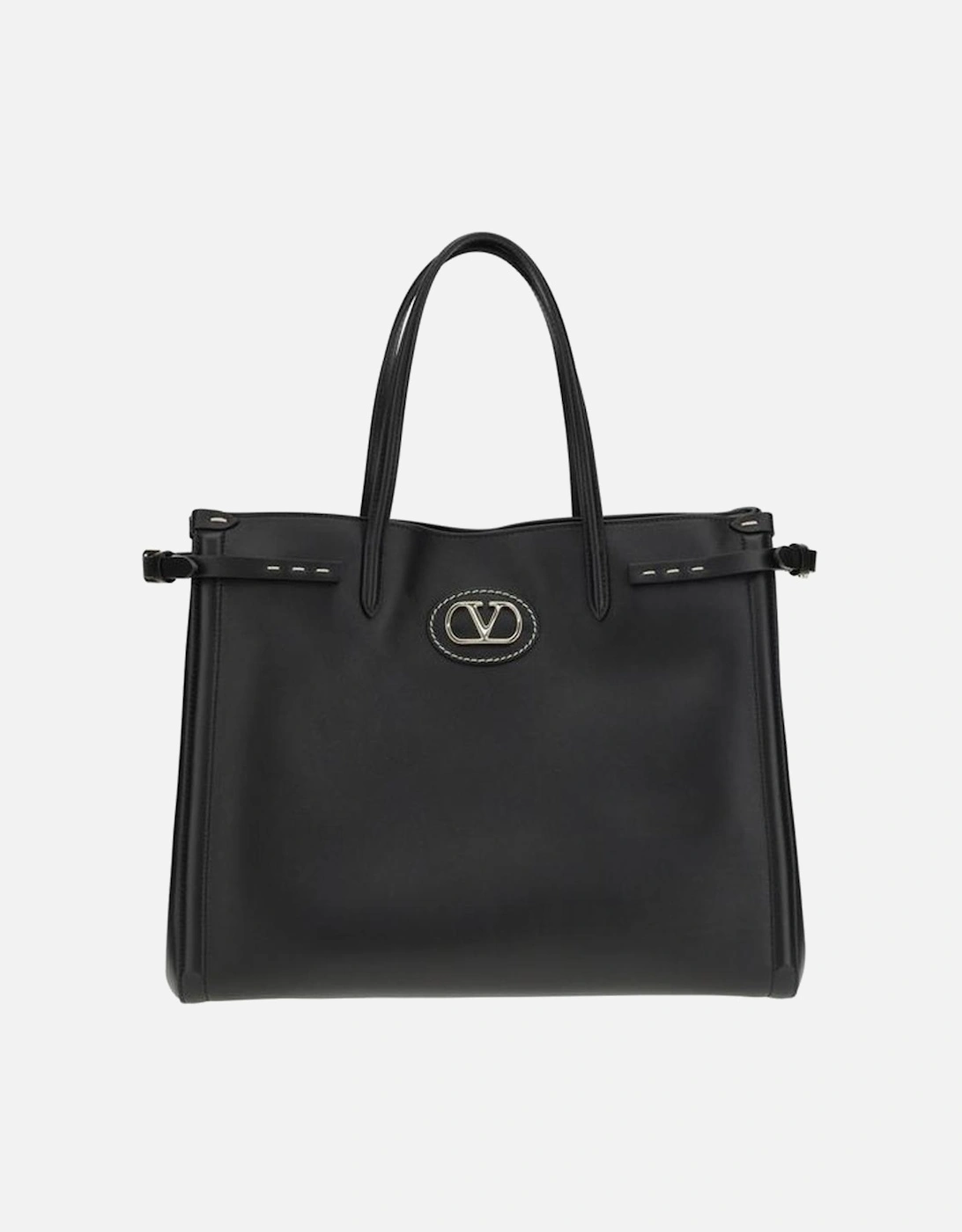 Antibes Handbag with Gold Finish Details Women - Black, 5 of 4
