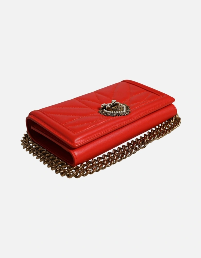 Devotion Quilted Crossbody Phone Bag Women - Red Crossbody Bags