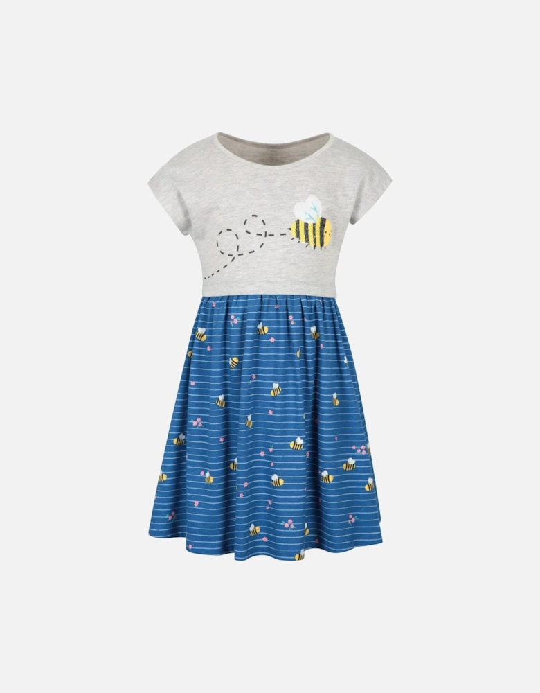 Girls Poppy Bees Organic Cotton Dress