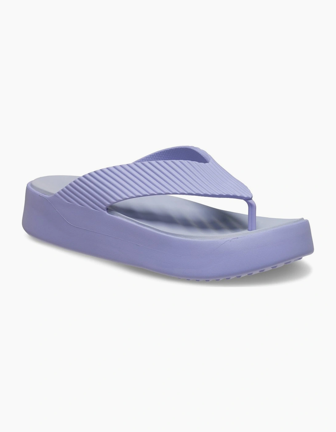 Crocs Women's Getaway Platform Flip Womens Toe Post Sandals - Blue - Size: 5
