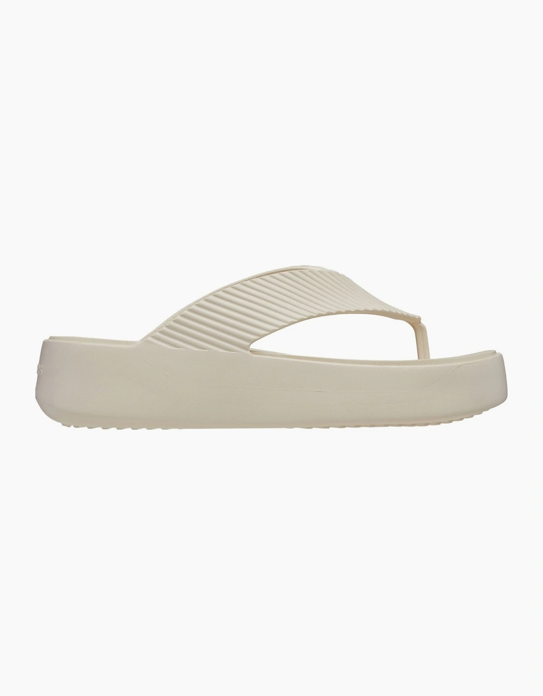 Crocs Women's Getaway Platform Flip Womens Toe Post Sandals - Tan - Size: 4