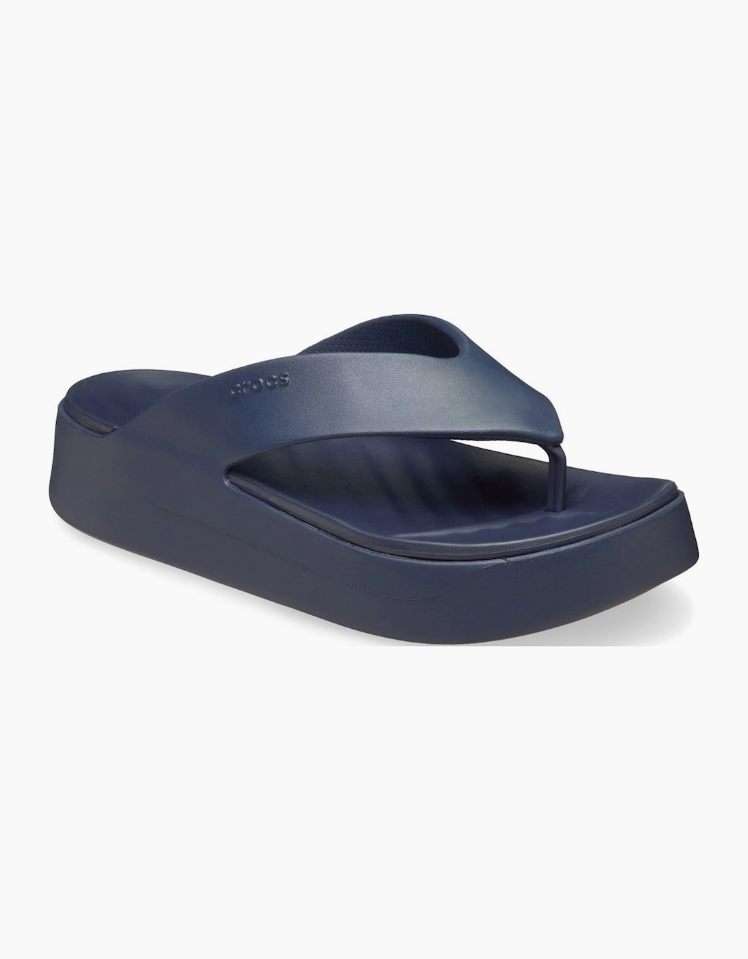 Crocs Women's Getaway Platform Flip Womens Toe Post Sandals - Navy - Size: 5