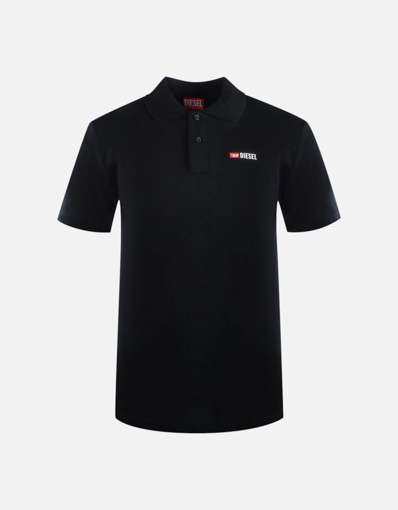 T-Smith-D Black Polo Shirt