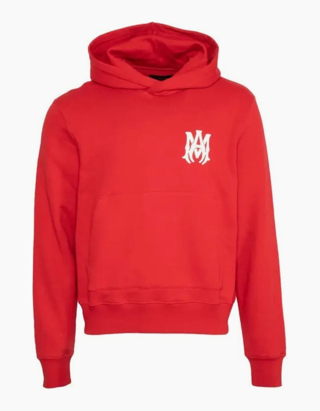 Amiri Men's Red Ma Logo Hoodie  44 Xxl