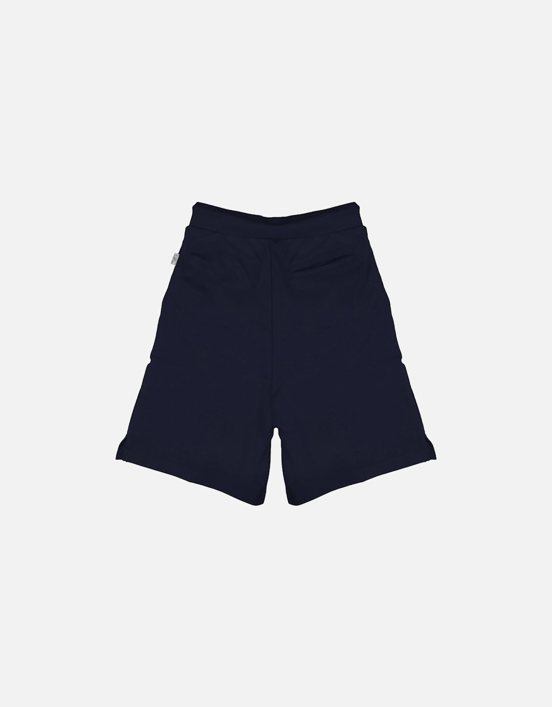 Plein Sport Large Signature Logo Navy Blue Shorts