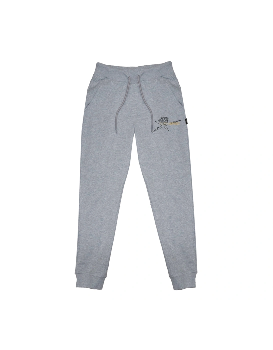 Men's Plein Sport Small Logo Grey Sweatpants - Size: 35/34/32