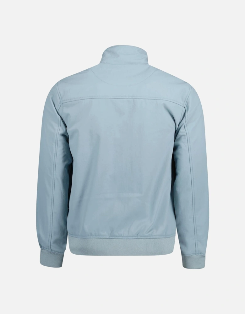 Lyle & Scott Fleece Lined Funnel Neck Away Blue Jacket