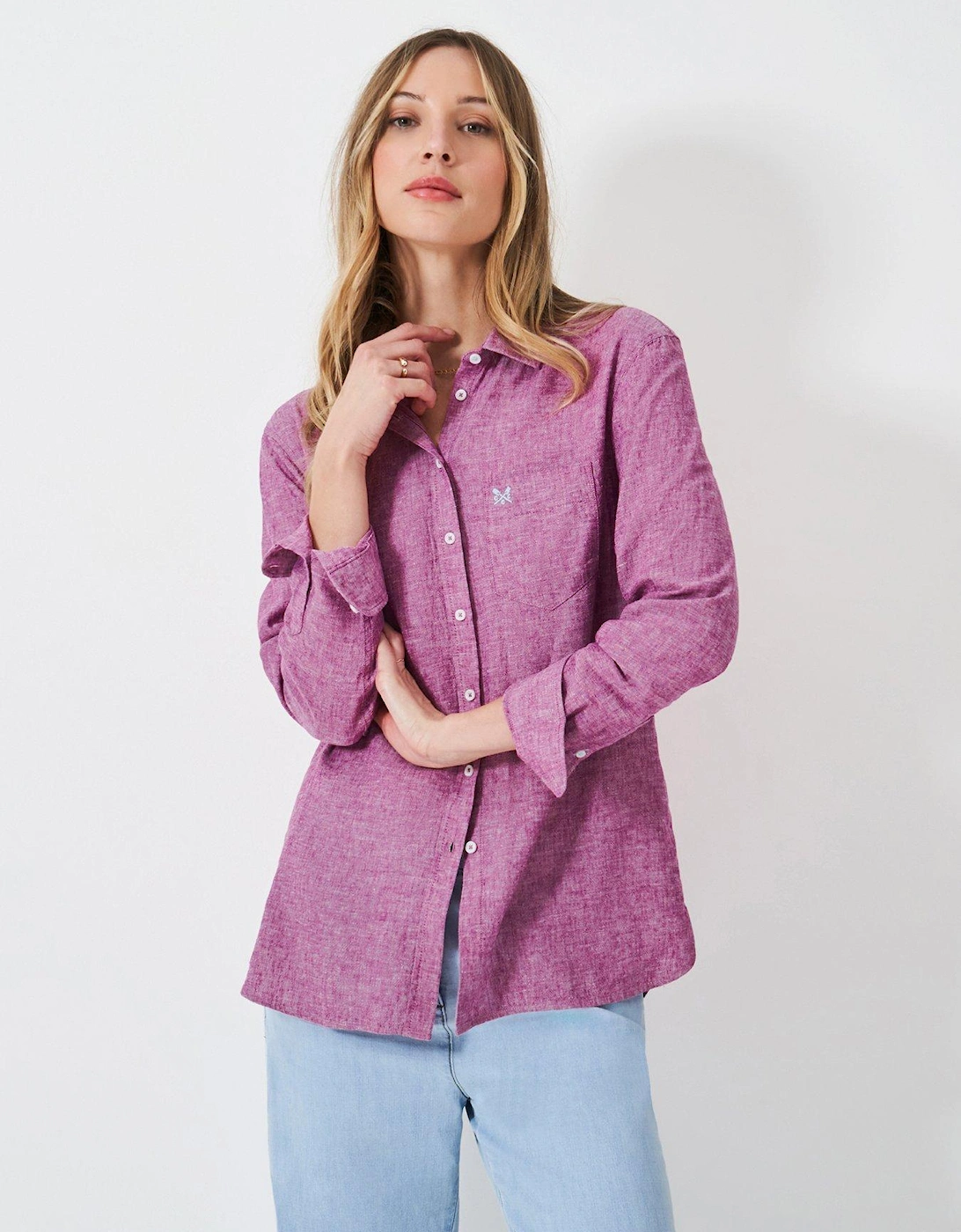 Linen Blend Shirt, 2 of 1