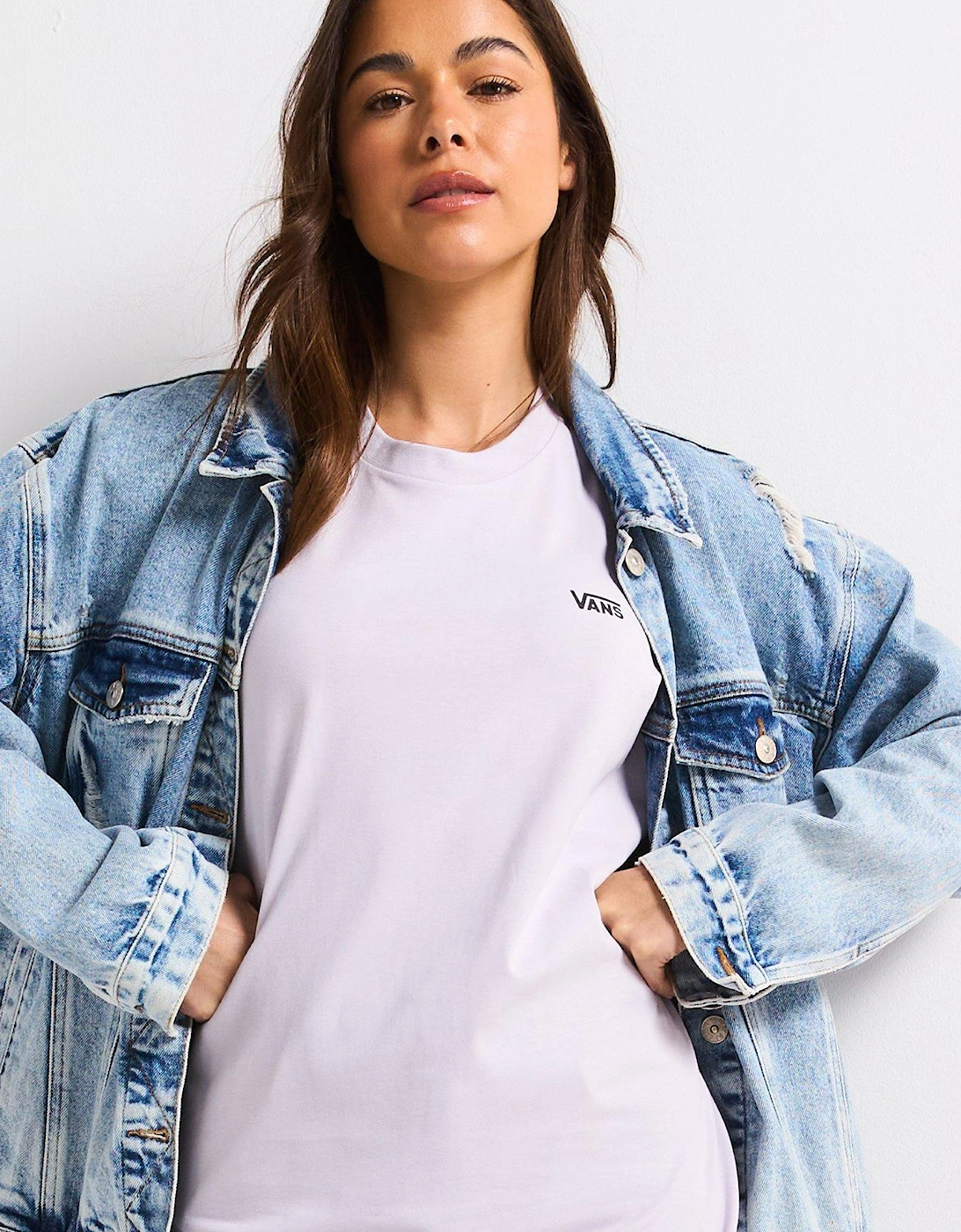 Women's Short Sleeve Zumu Relaxed Tee - Purple