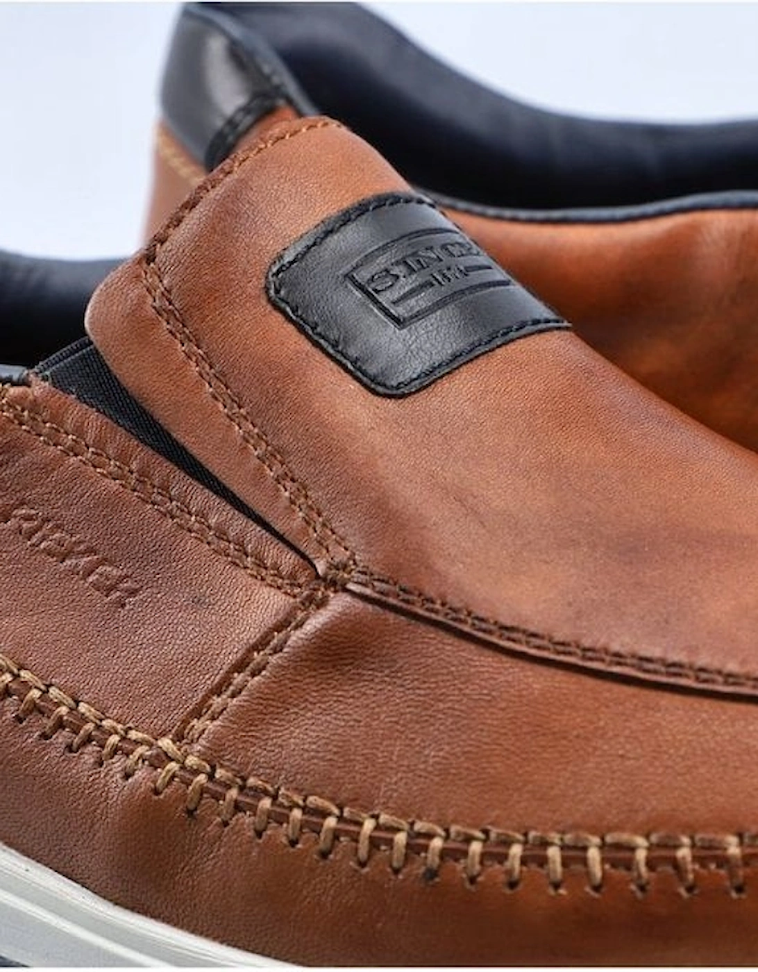Mens shoes 11962-25 in Tobacco