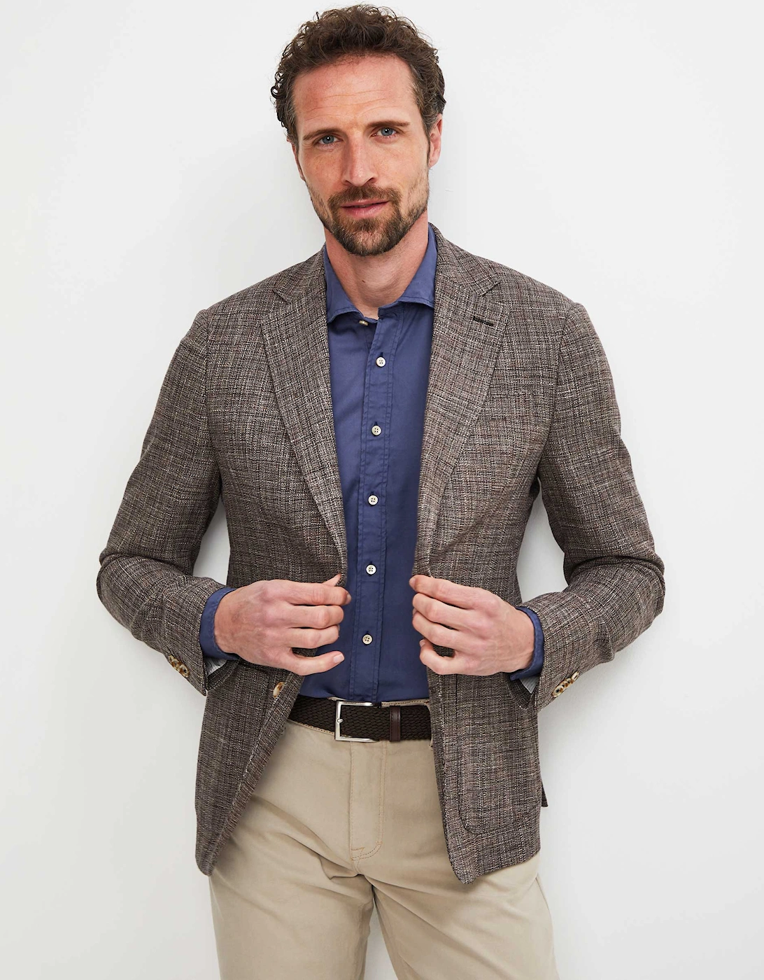 Linen Blend Star Napoli Blazer