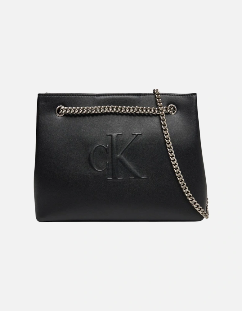 Zip Fastening Jeans with Inside Pockets Women - Black Bags