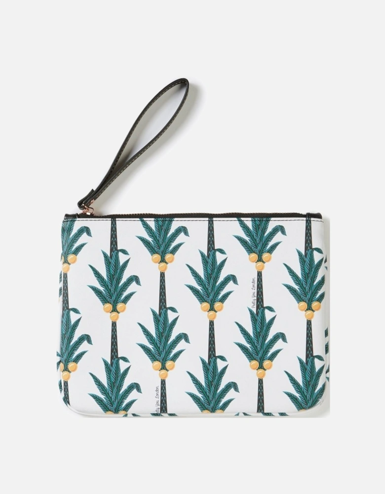 Coconut Printed Slide & Clutch Set