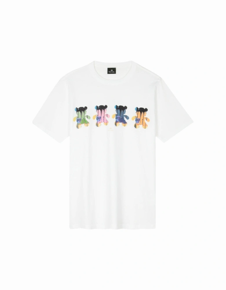 PS Teddy Multi T-Shirt 01 WHITE