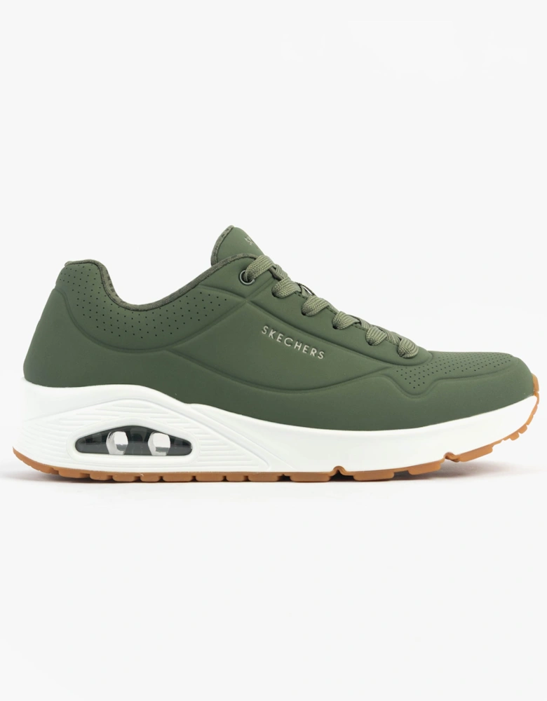 UNO - STAND ON AIR Mens Trainers Olive