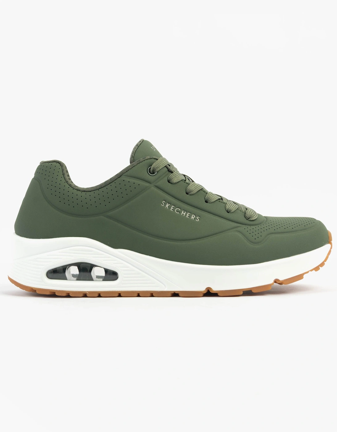 UNO - STAND ON AIR Mens Trainers Olive, 7 of 6